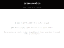 Tablet Screenshot of eyerevolution.co.uk